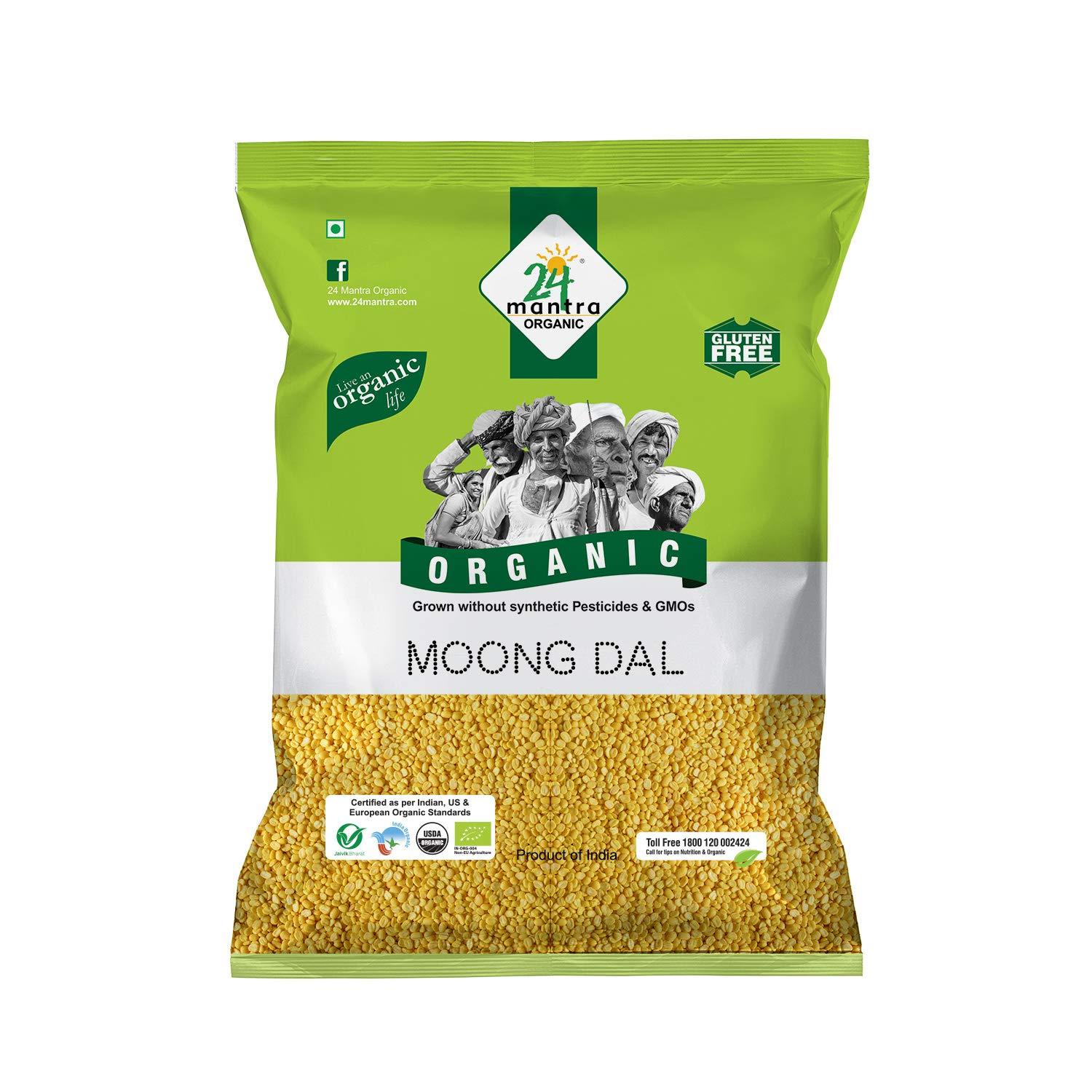 24 Mantra Organic Moong Dal - Dal