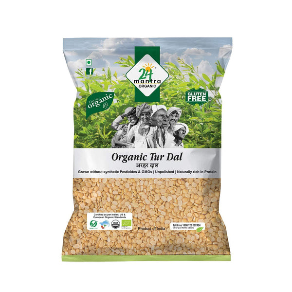 24 Mantra Organic Tur Dal - Dal