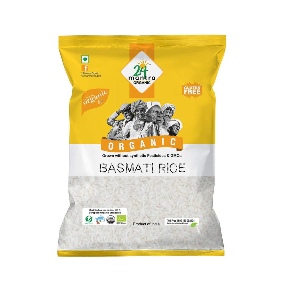24 Mantra Organic Basmati Rice 10 lb - 10 lb - Rice