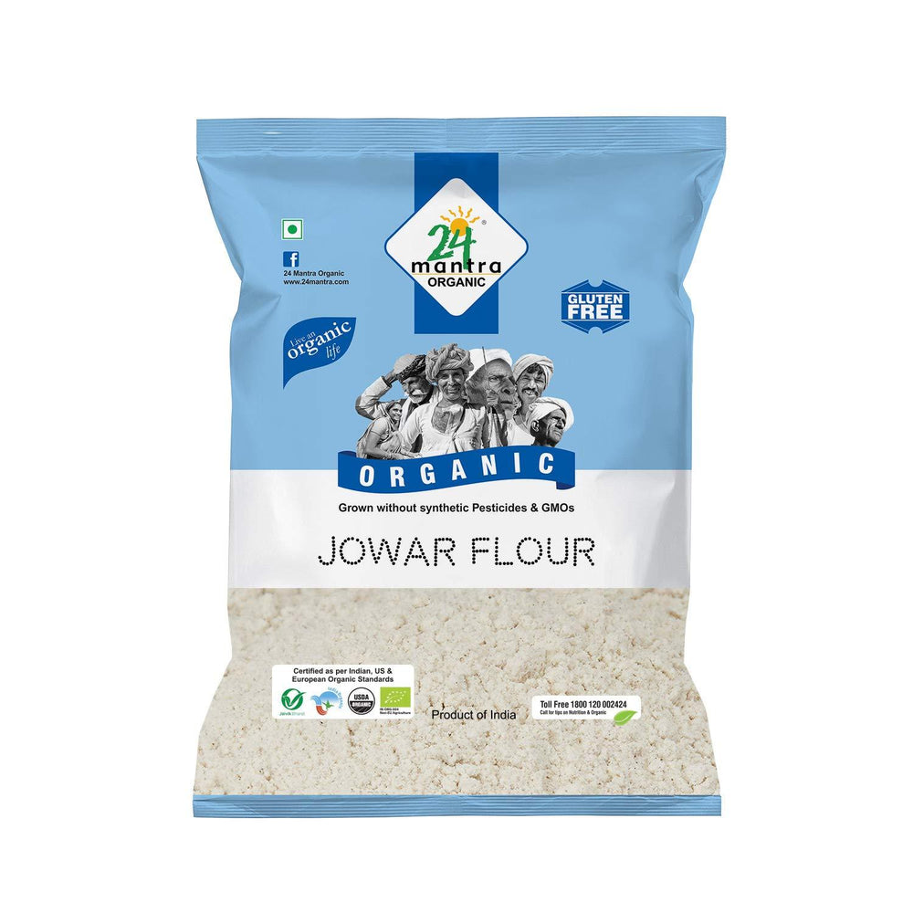 24 Mantra Organic Jowar Flour 2 lb - Atta