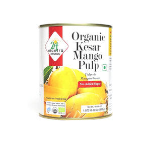 
                  
                    24 Mantra Organic Kesar Mango Pulp 850g - 860 gms - Barley
                  
                