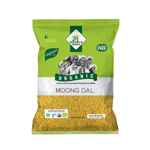 24 Mantra Organic Moong Dal - Dal