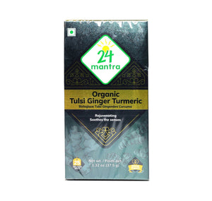 
                  
                    Organic Tulsi Ginger Turmeric Tea Bags 37.5 g - 1.32 oz - 
                  
                